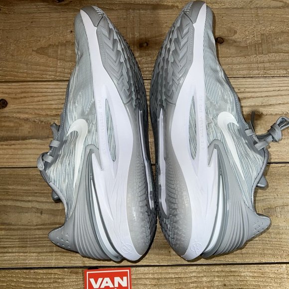 NEW: SZ 15: Men\'s Nike Air Zoom G.T. CUT 2 TB Wolf Grey/White: FJ8915 001